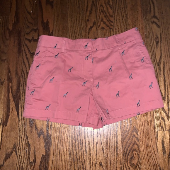 Pink and navel giraffe shorts - Picture 1 of 2
